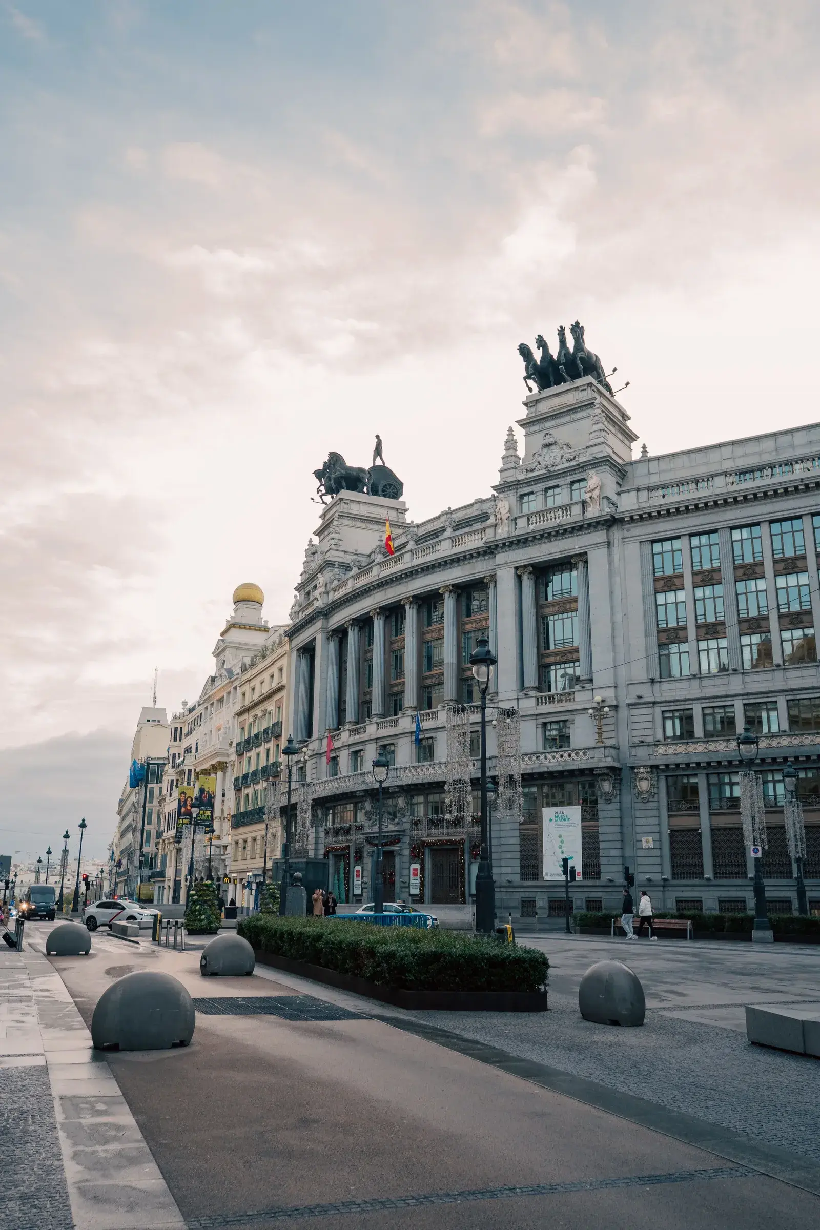 Edificio en Gran Vía de Madrid